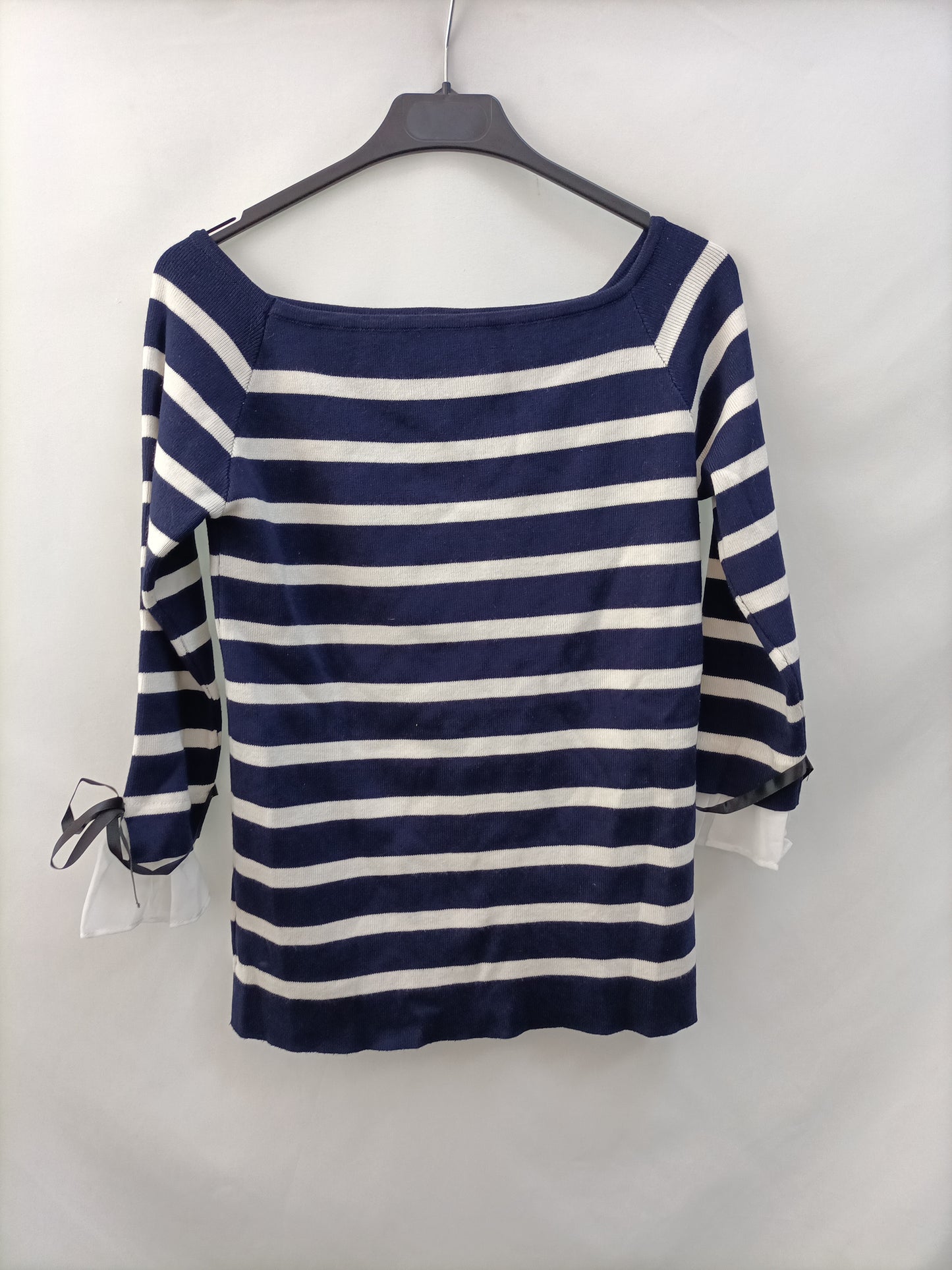 OTHERS. Sailor striped knit sweater Tm