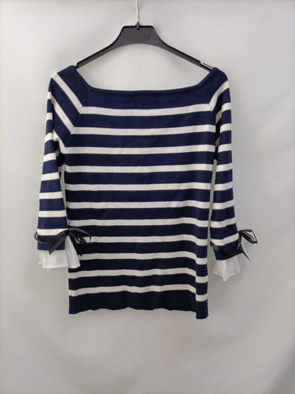 OTHERS. Sailor striped knit sweater Tm