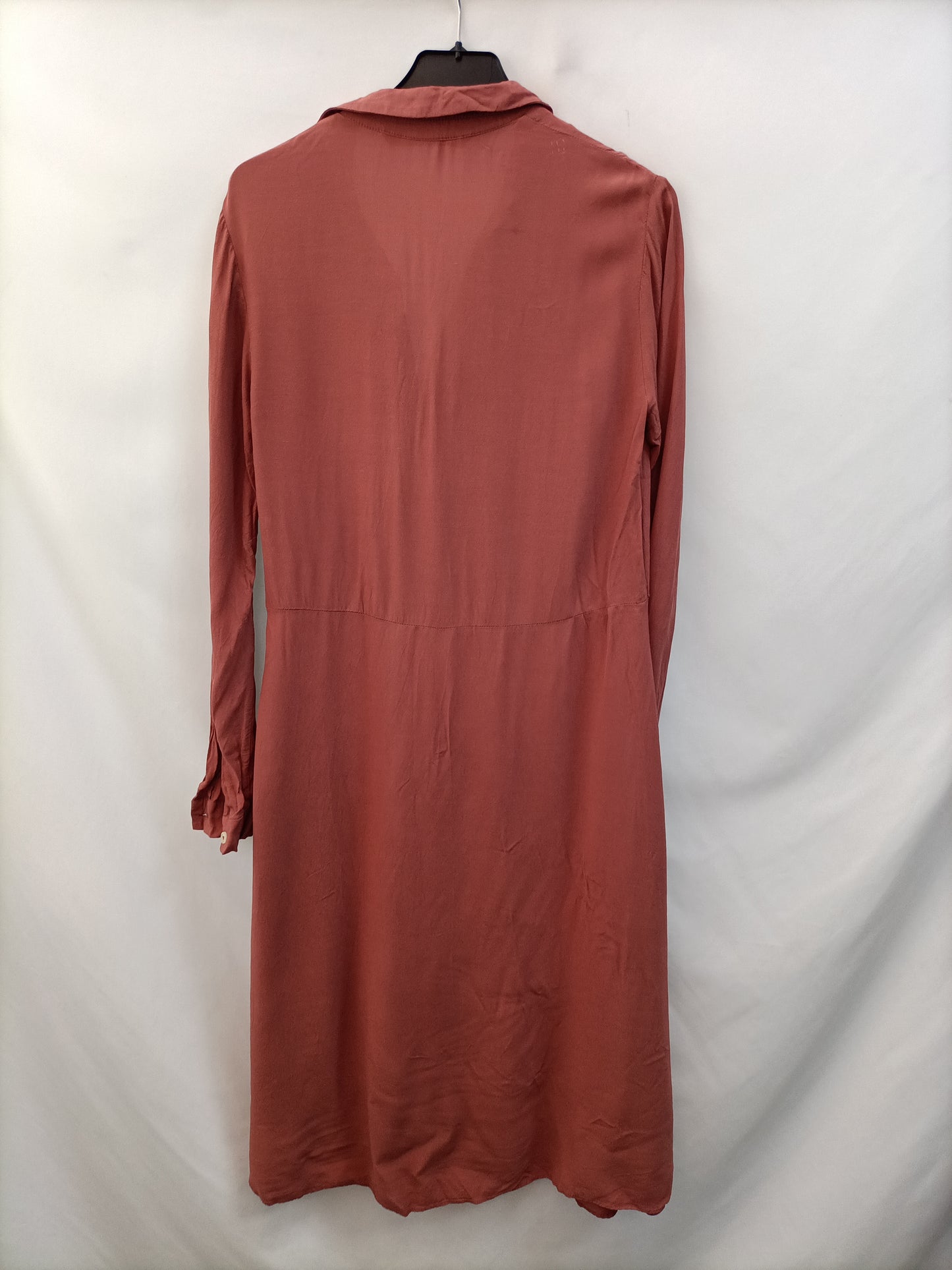 ZARA. Blusa rosa apagado T.xs