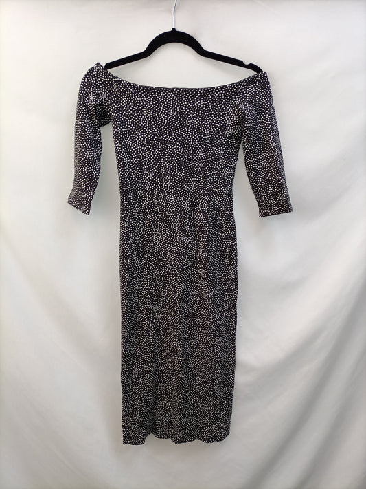 ZARA. TM fitted midi dress