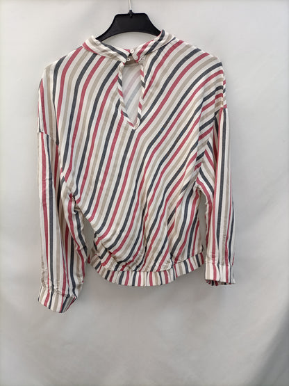 MARKET.BERSHKA.Blusa rayas T.L