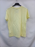 SUPERDRY.Camiseta básica amarilla T.40
