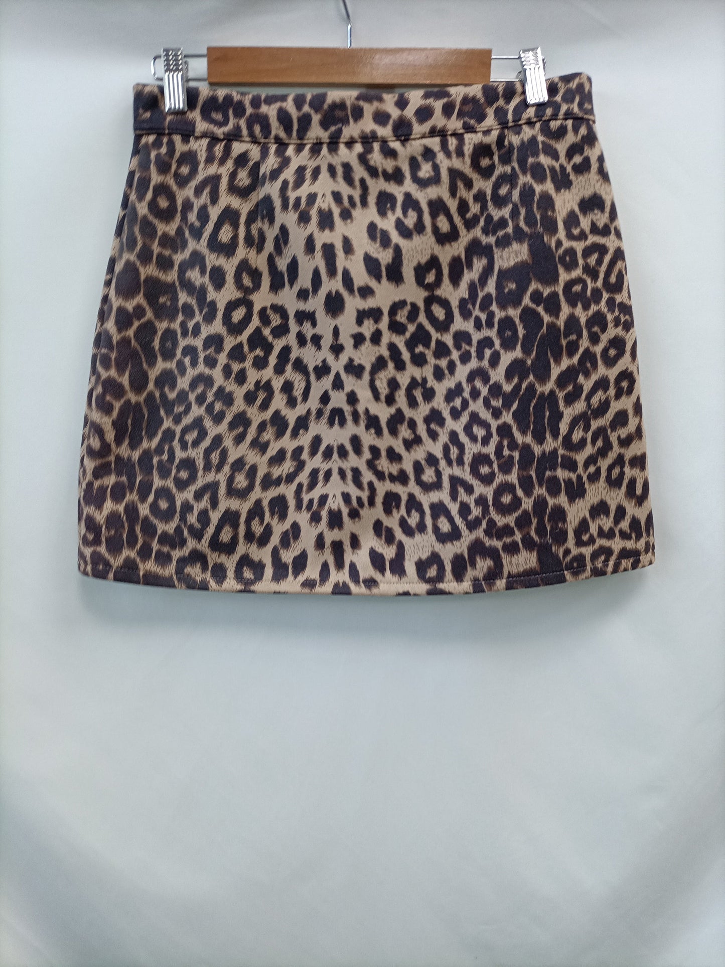 OTRAS.Falda corta animal print T.XL