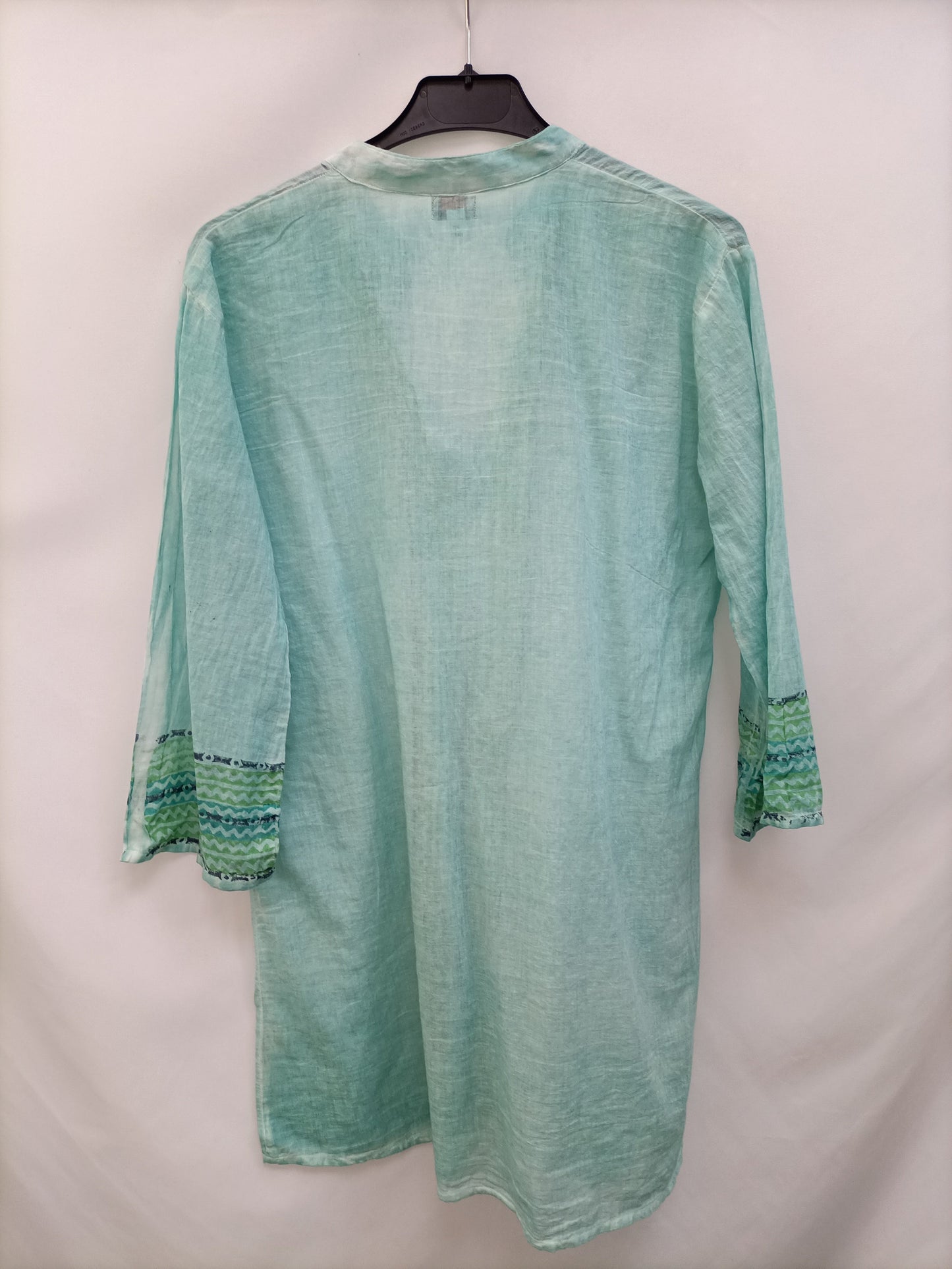 ORIOL P. Blusón verde agua T.s(tara)