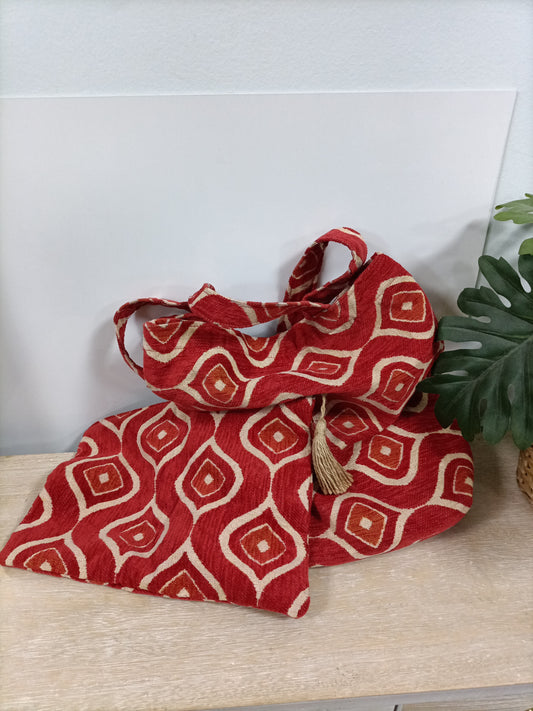 OTRAS. Bolso tela estampado