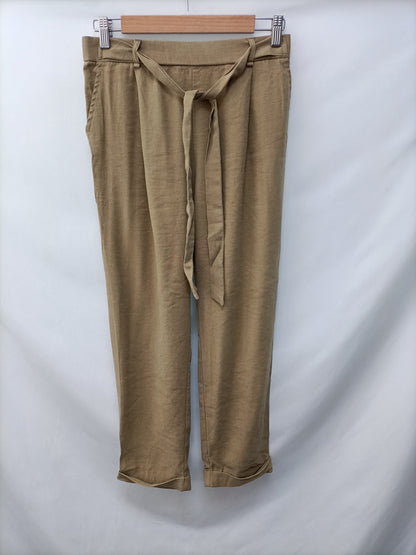 PULL&BEAR. Pantalón fluido lazada T.m
