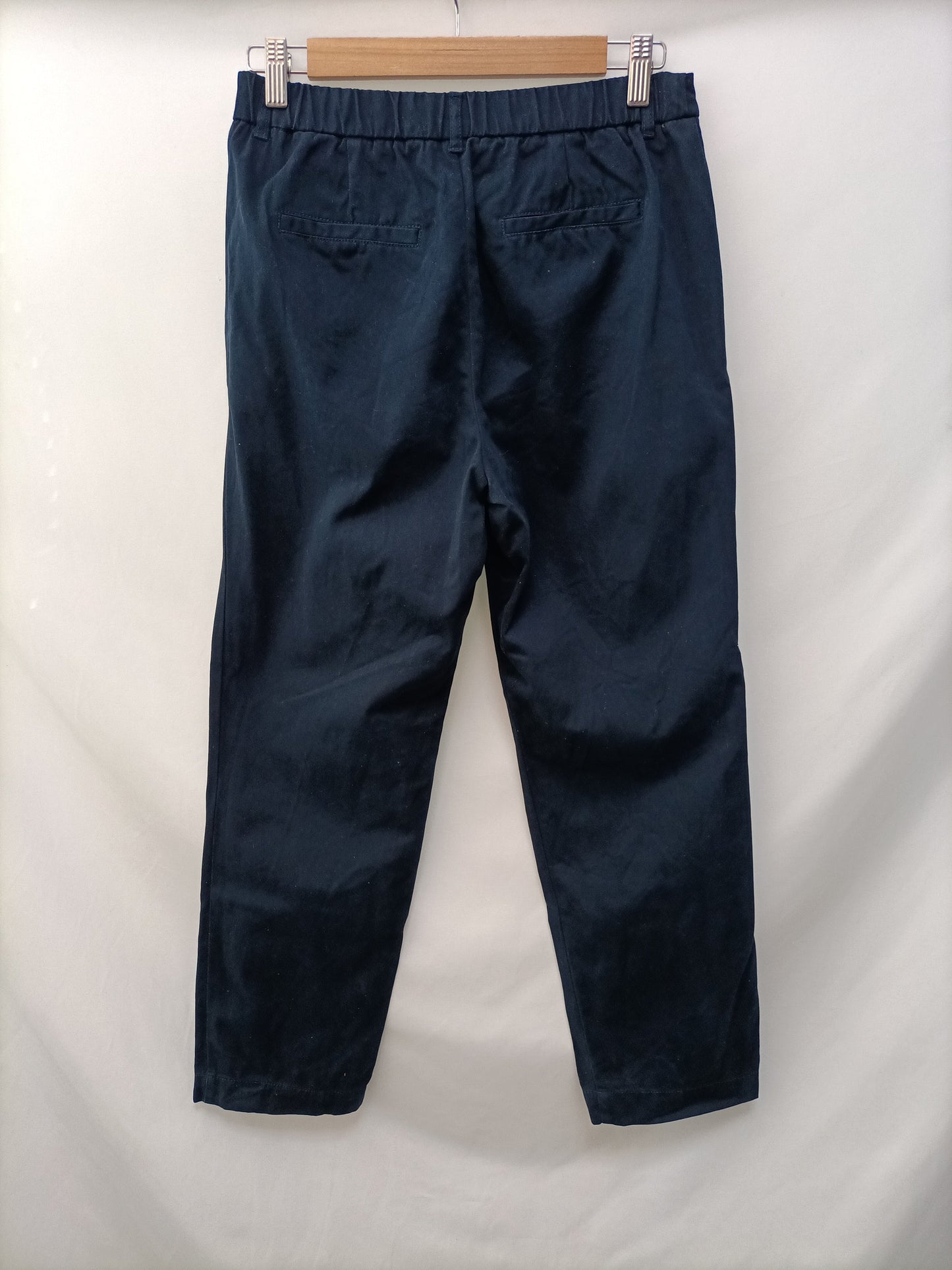 STRADIAVARIS. Blue pleated trousers Ts