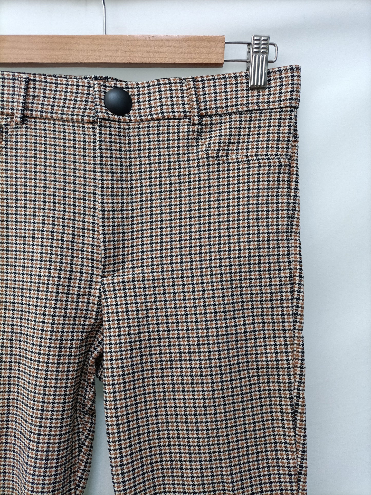 ZARA. Leggins pata de gallo T.l