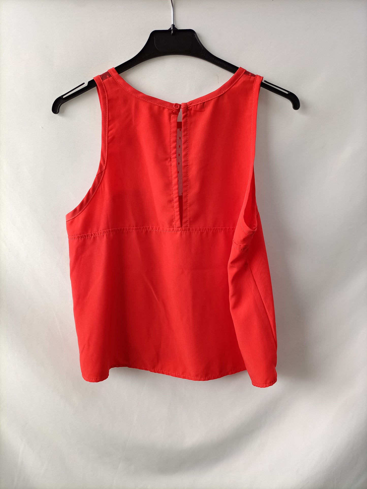 BLANCO. Top rojo plumeti T.m