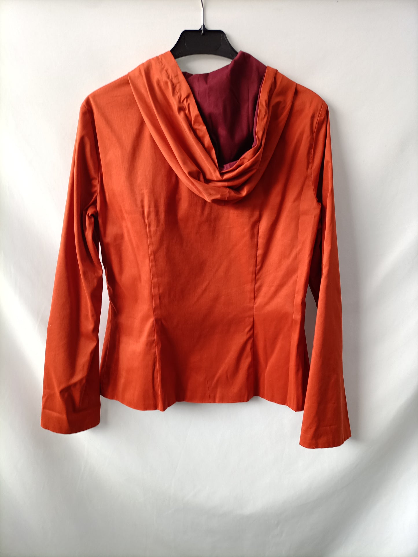 OKY COKY. Thin orange jacket size 40