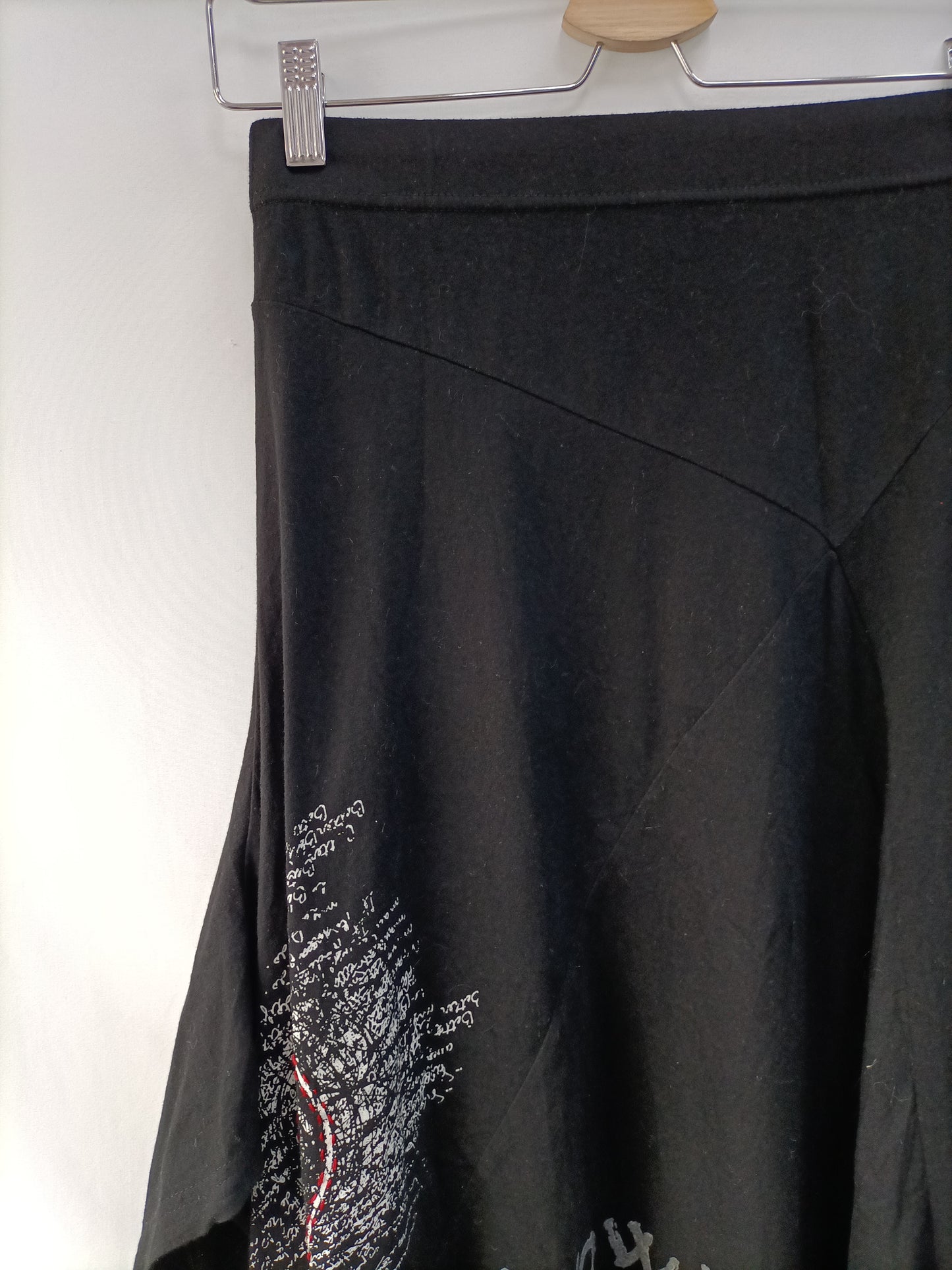 DESIGUAL. Stretch midi skirt S.xs