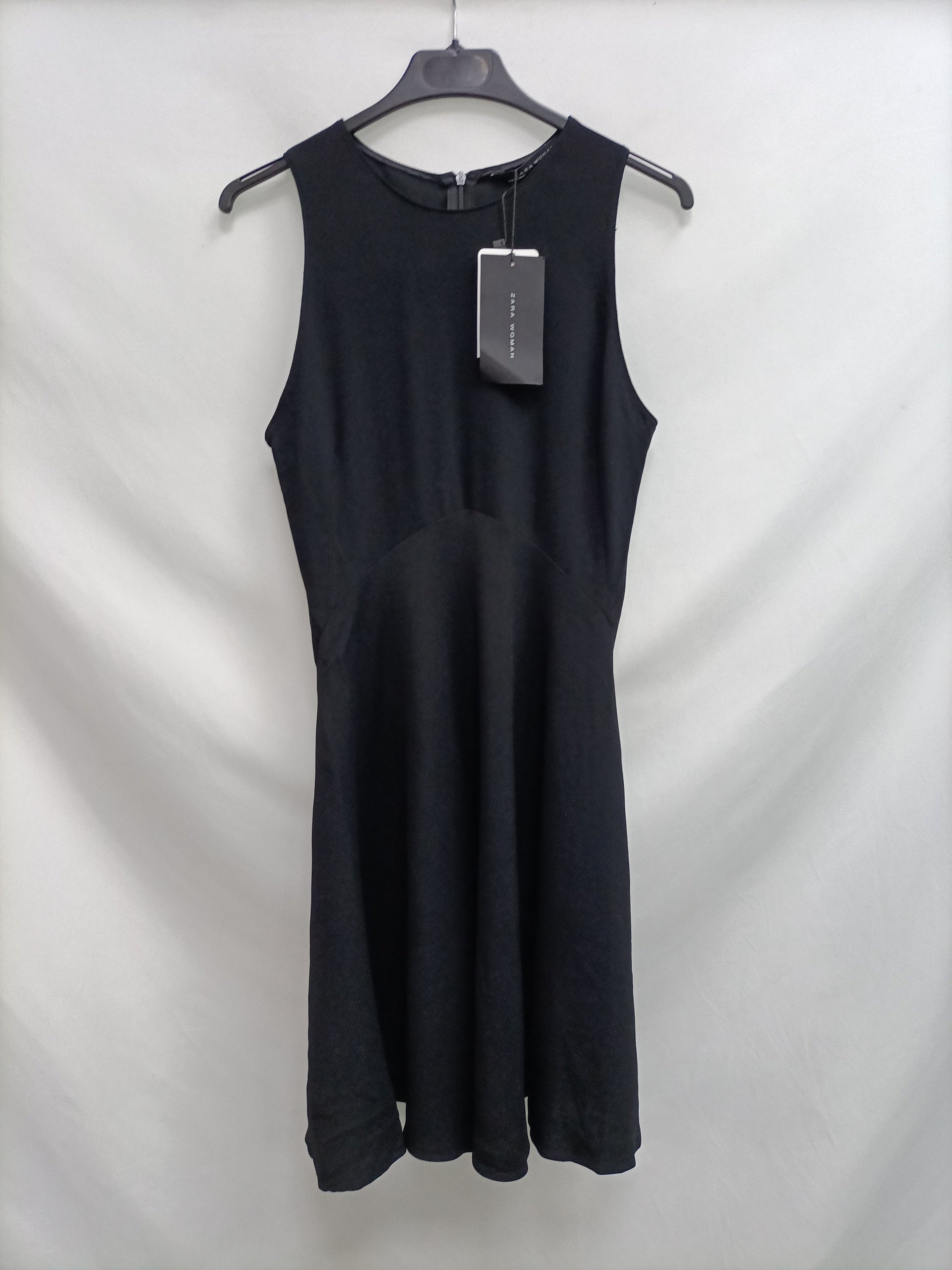knee length dresses for ladies ZARA. Black dress T.xs – Hibuy market