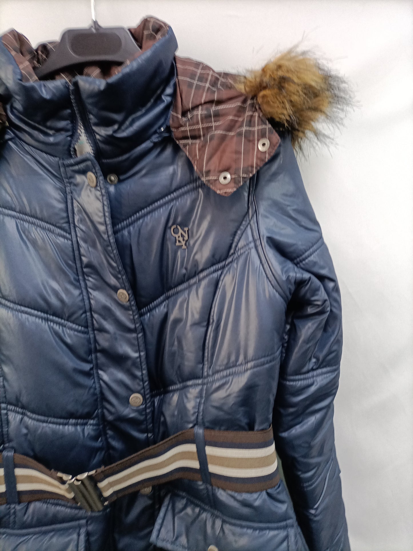 ONLY. Plumas azul T.s