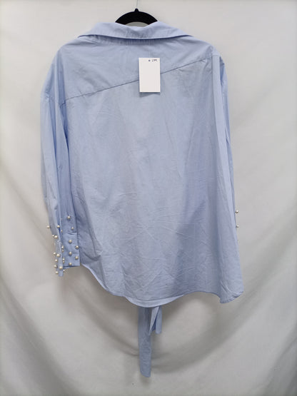 ZARA. Pearl shirt S. XS