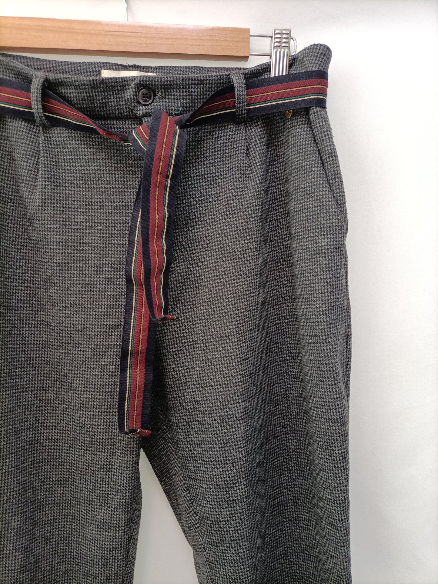 BROWNIE.Pantalones pata de gallo T.m/l