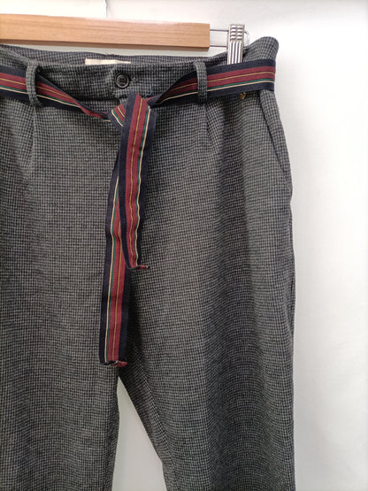 BROWNIE.Pantalones pata de gallo T.m/l