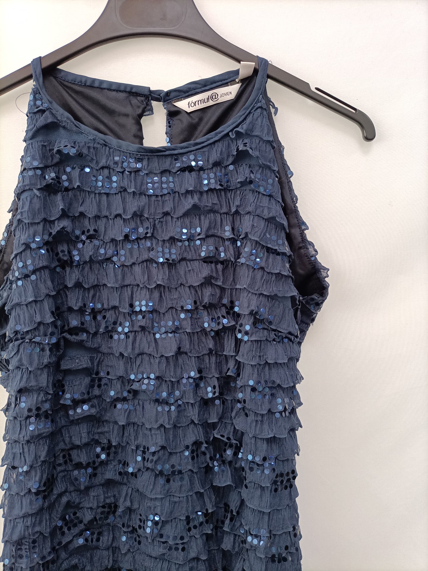 FÓRMULA JÓVEN. Vestido volantitos T.38