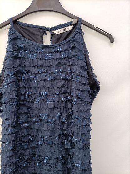 FÓRMULA JÓVEN. Vestido volantitos T.38