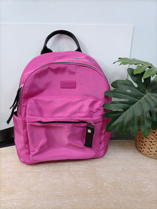 PARFOIS.Mochila lona rosa