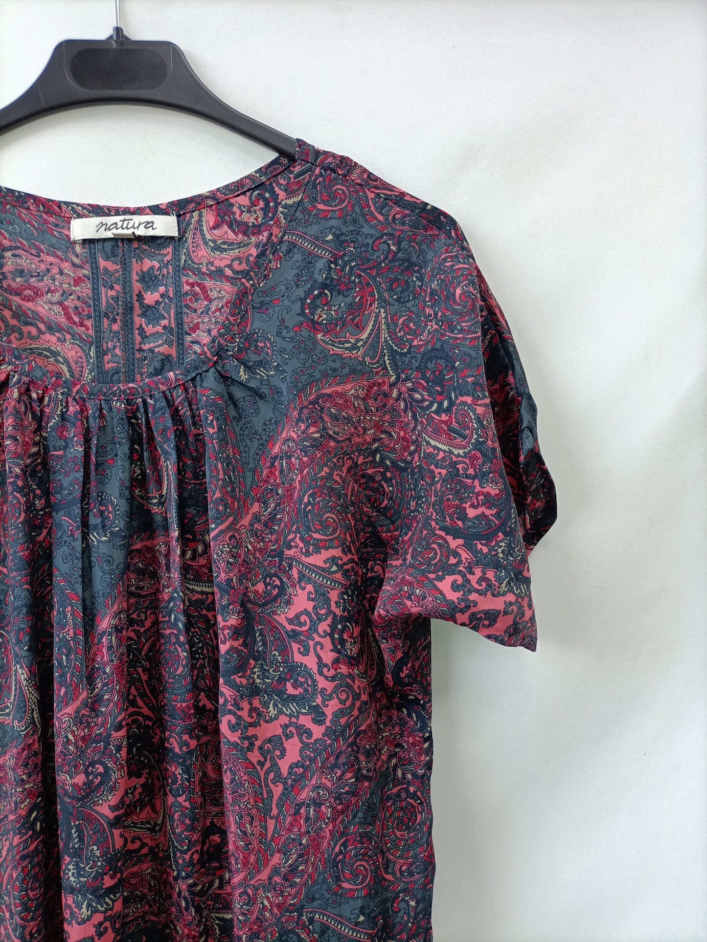 NATURA. Tl amoebas printed blouse
