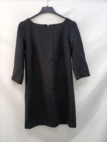 MANGO. Vestido negro básica T.xs