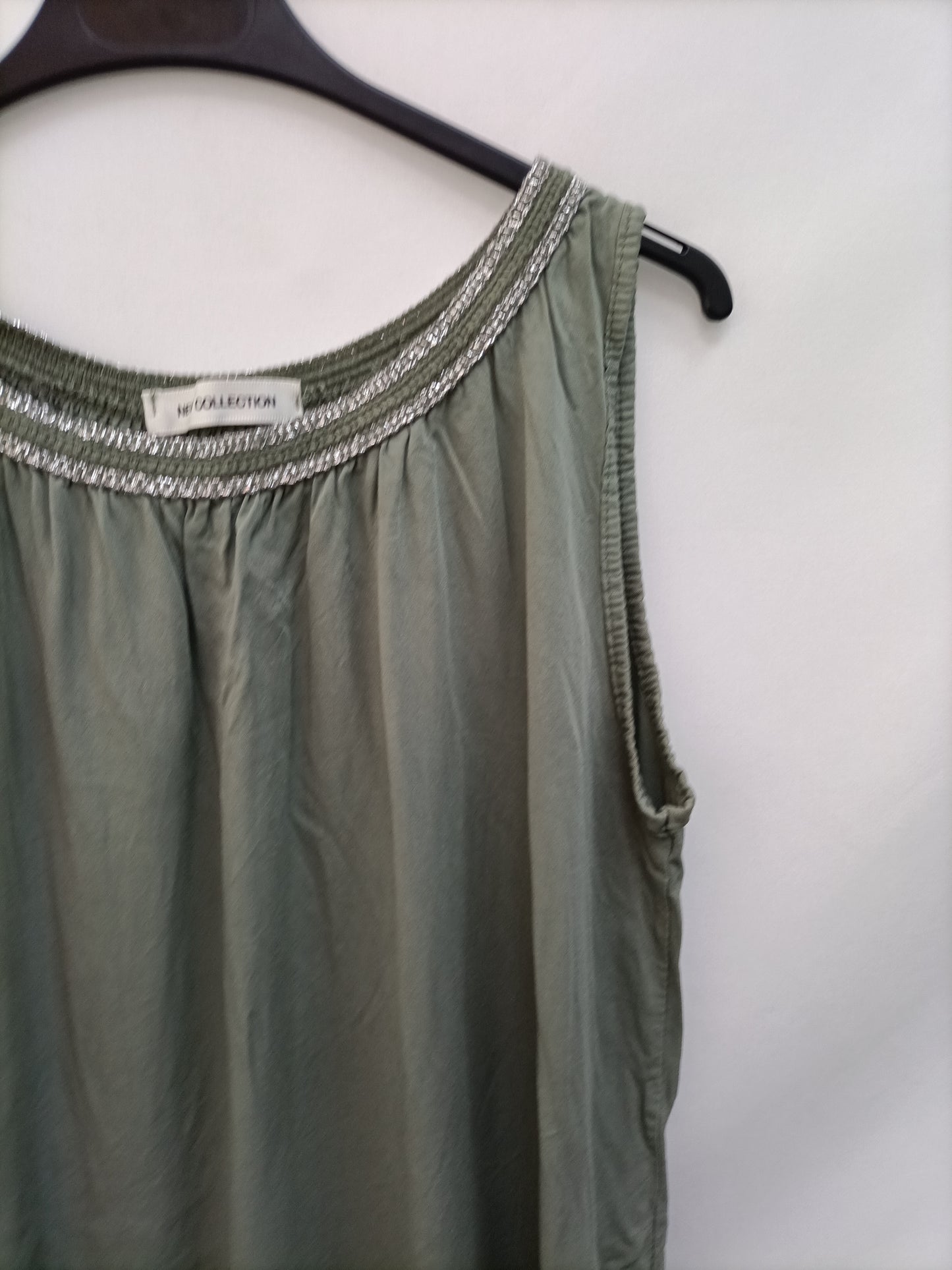 NEW COLLECTION. Top verde hilos T.u(m)