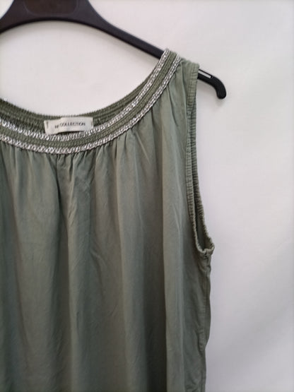 NEW COLLECTION. Top verde hilos T.u(m)
