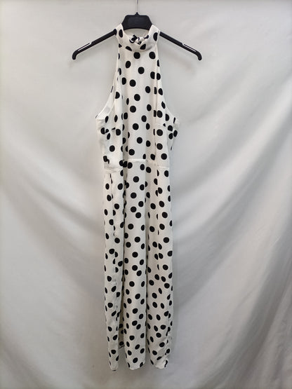 TRUTH&FABLE. Vestido midi lunares T.s