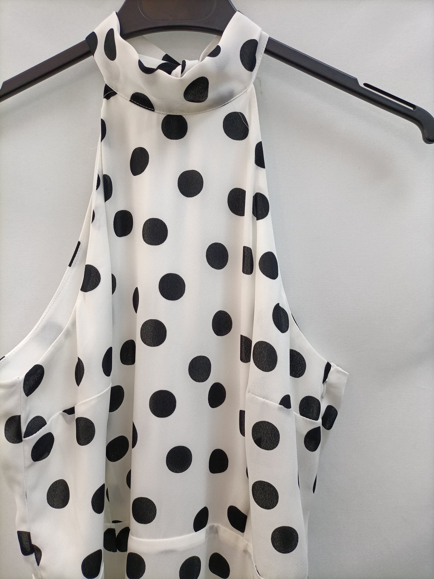 TRUTH&FABLE. Vestido midi lunares T.s