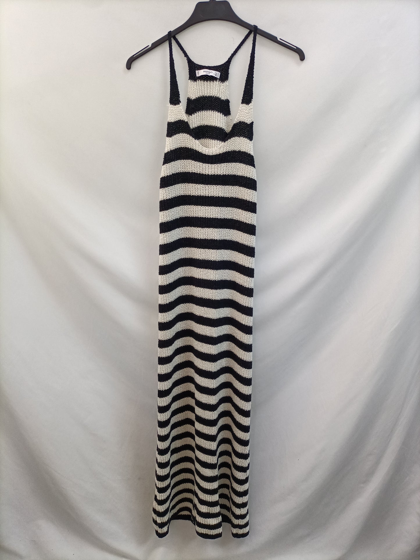 MANGO. Vestido largo punto T.s