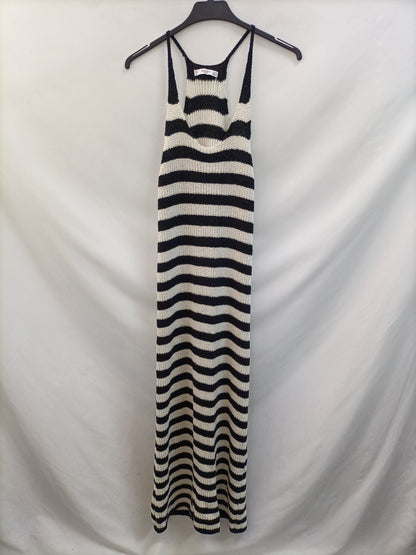 MANGO. Vestido largo punto T.s