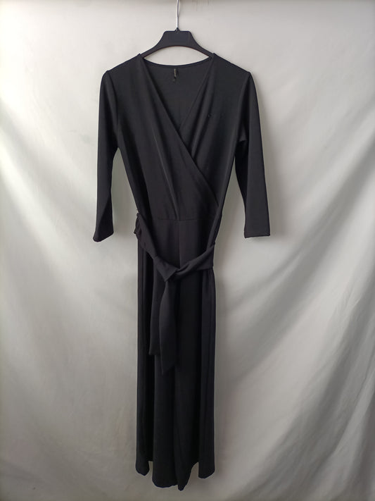 STRADIVARIUS. Black culotte jumpsuit Ts (tara)