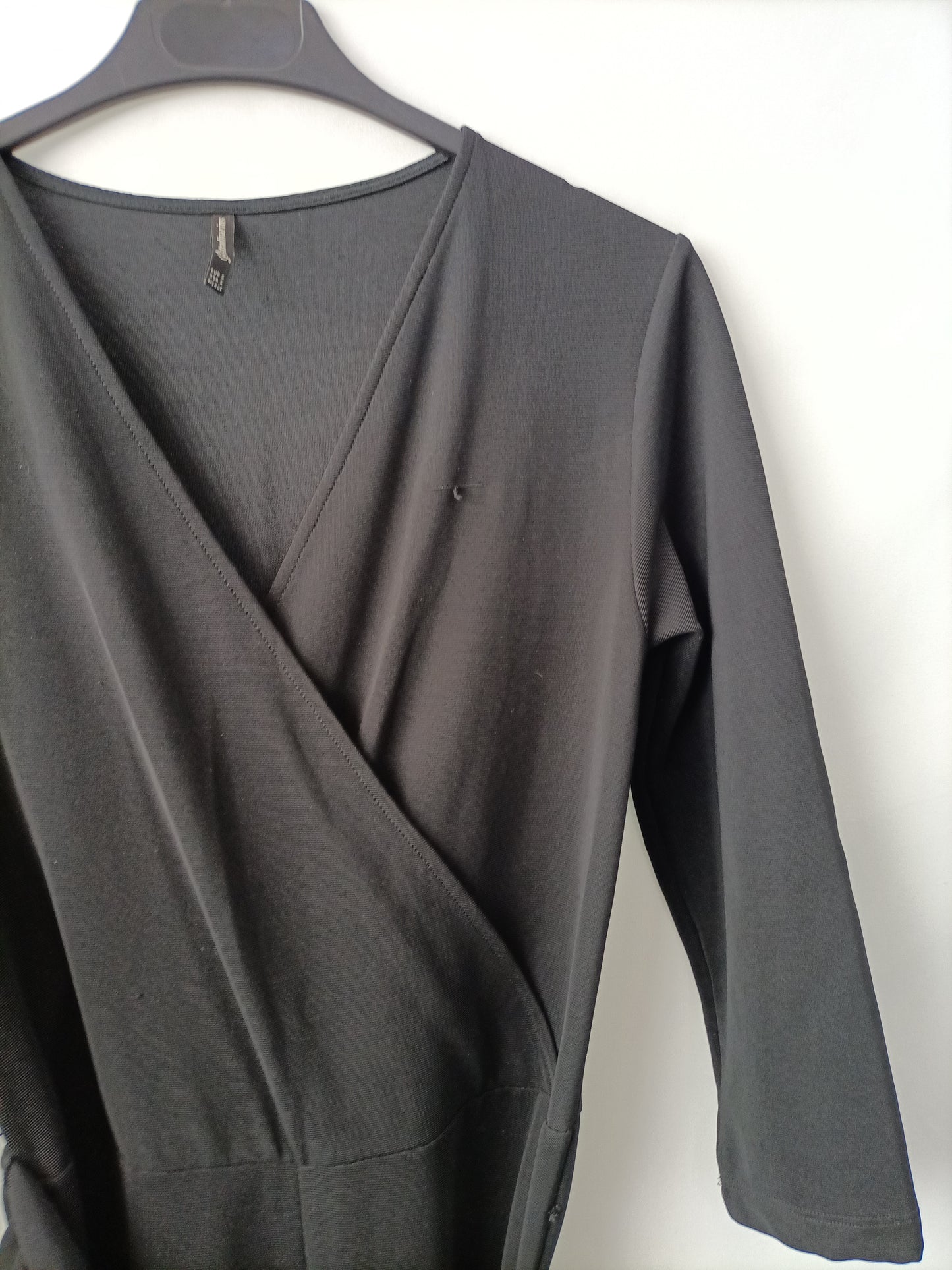 STRADIVARIUS. Black culotte jumpsuit Ts (tara)