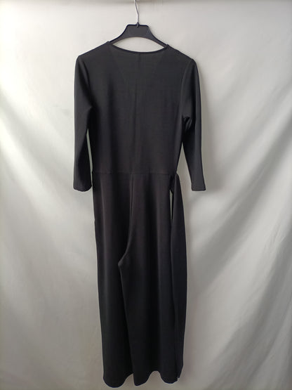 STRADIVARIUS. Black culotte jumpsuit Ts (tara)