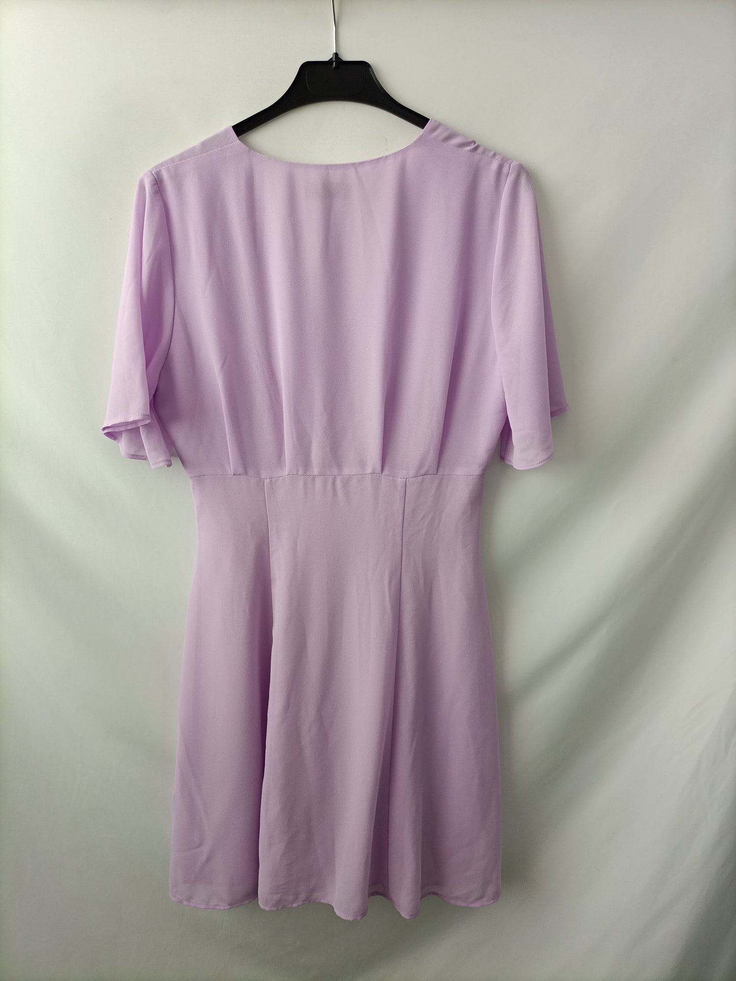BIMANI. Vestido Abotonado lila T.xs