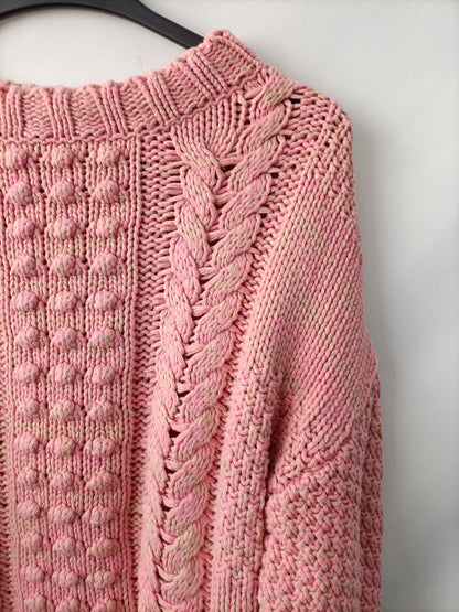 H&M. Jersey jaspeado ochos T.34