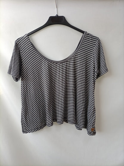 DOUBLE AGENT. Camiseta rayas T.m