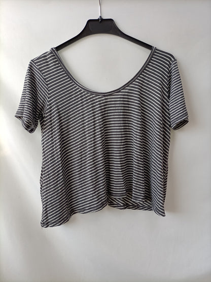 DOUBLE AGENT. Camiseta rayas T.m