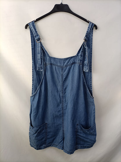 MANGO.  Peto fluido denim T.s