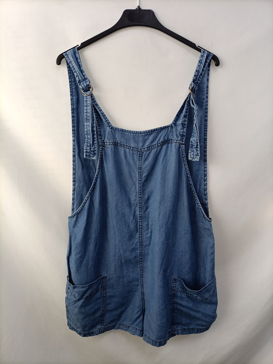 MANGO.  Peto fluido denim T.s