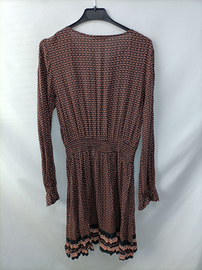 ONLY. Vestido estampado T.36