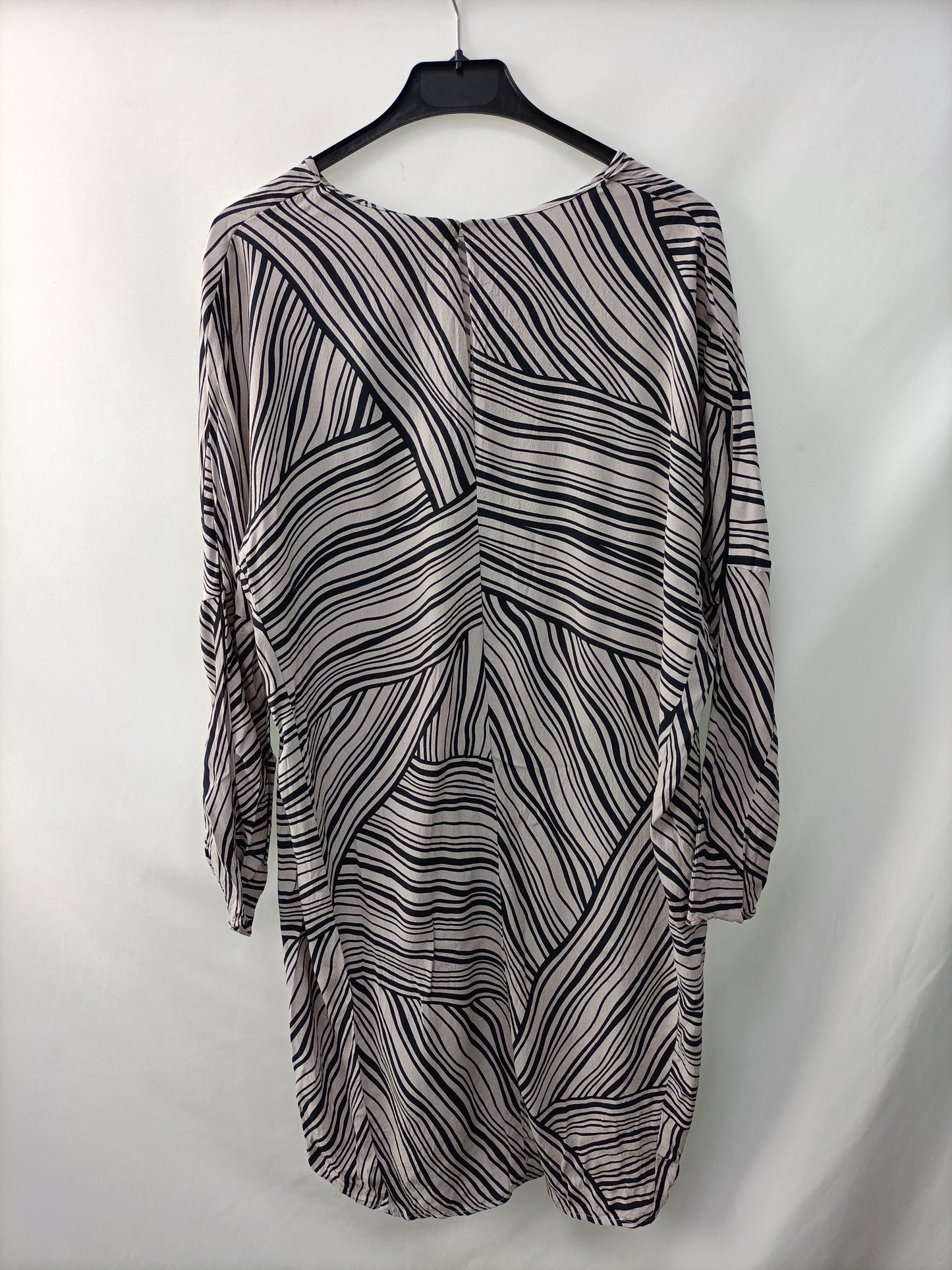 MANGO. Striped dress Tl