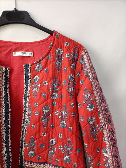 MANGO. Chaqueta multiestampado T.m