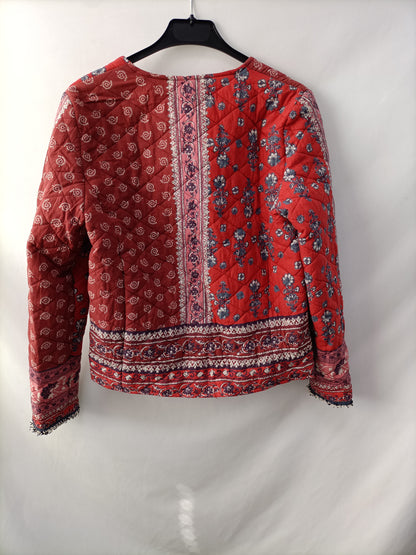 MANGO. Chaqueta multiestampado T.m