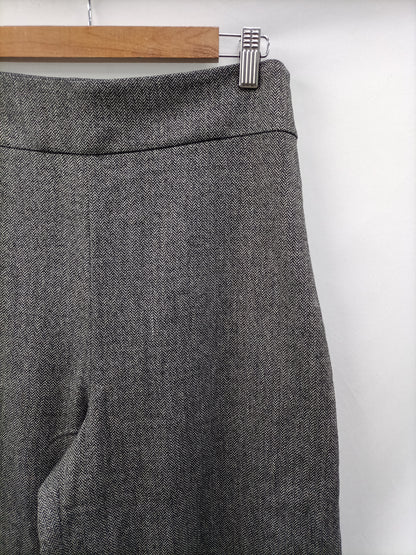ZARA. Pantalón culotte espiga T.l