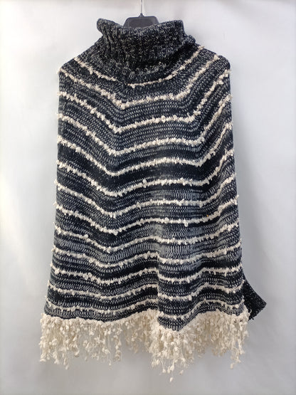 OTRAS. Jersey/poncho jaspeado T.u