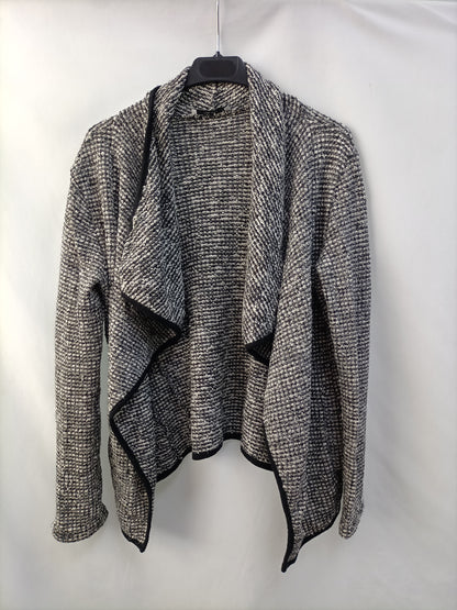 BE FUN. Cárdigan jaspeado T.u