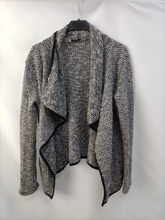 BE FUN. Cárdigan jaspeado T.u