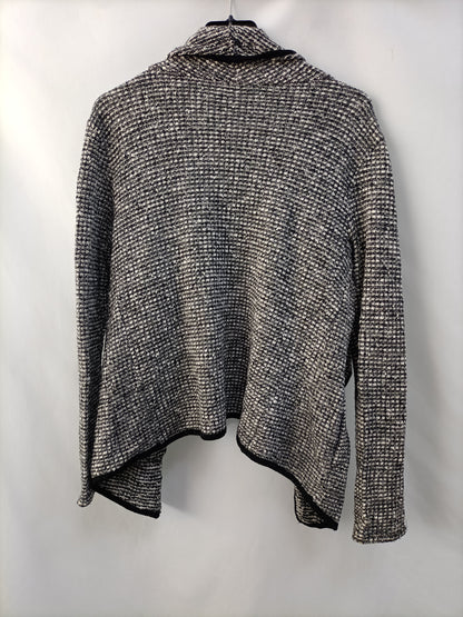 BE FUN. Cárdigan jaspeado T.u