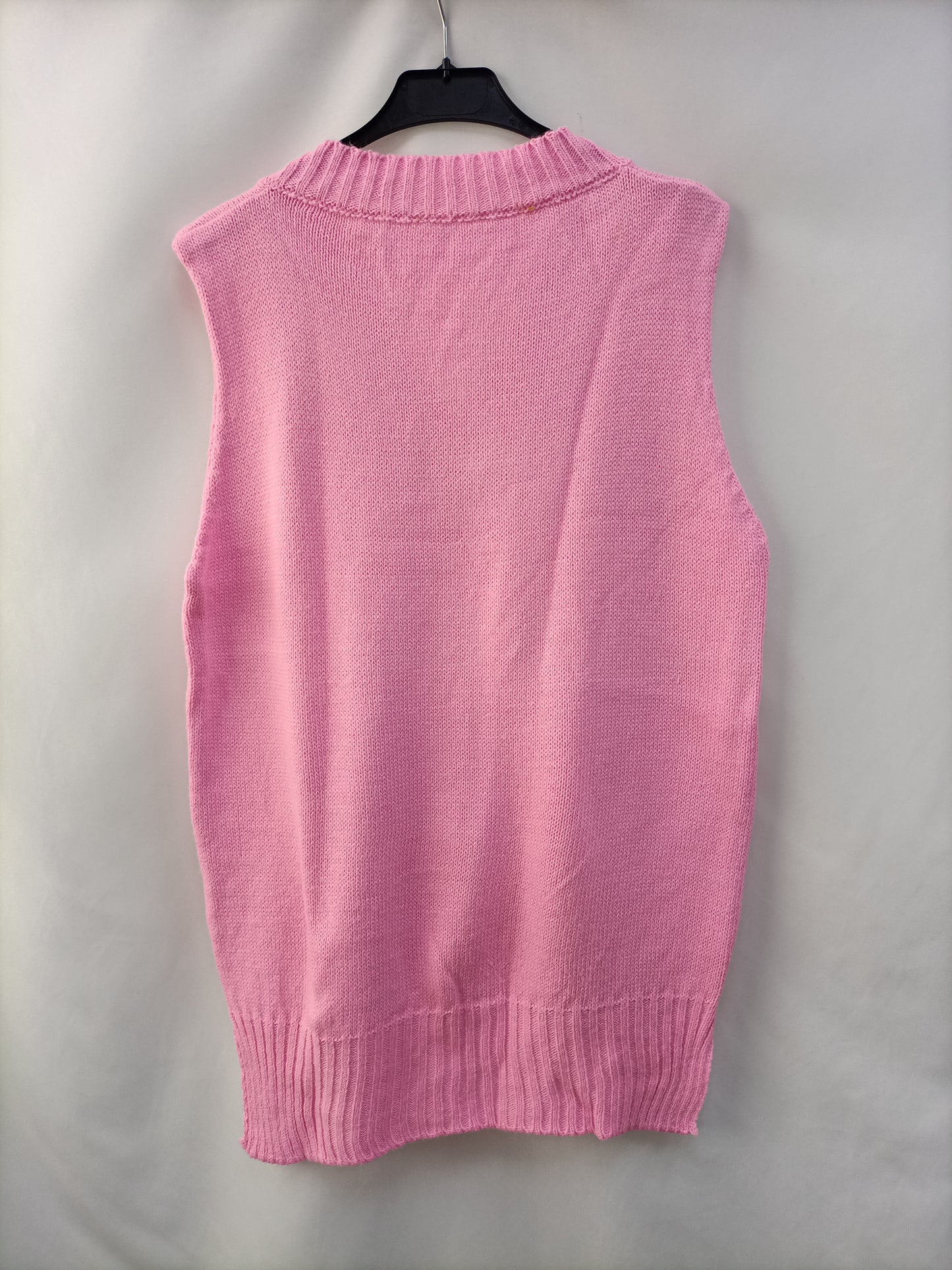 OTRAS. Chaleco rosa Tu(m)